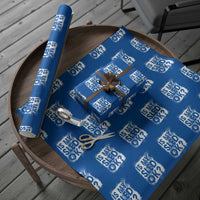 Funny Snowmobile Wrapping Paper Roll Is My Sled Ok Winter Sport Snowmobile Track - Wonder Print Shop