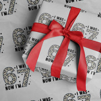 Funny Soccer Wrapping Paper Roll I Was 6 Now I Am 7 Meme