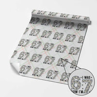 Funny Soccer Wrapping Paper Roll I Was 6 Now I Am 7 Meme
