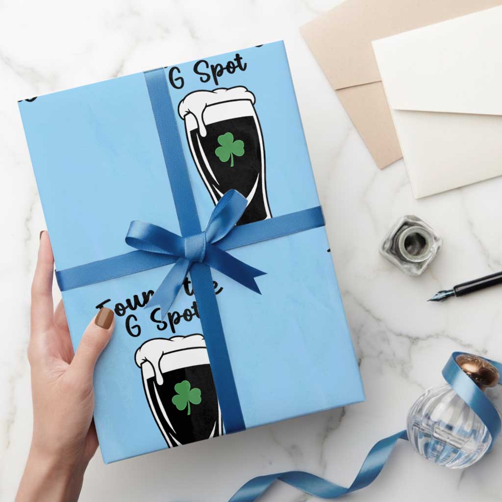 Funny St Patrick’s Day Beer Wrapping Paper Roll Found The G Spot