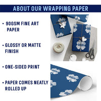 Funny St Patricks Day Bruh Wrapping Paper Roll Lucky Shamrock Vintage - Wonder Print Shop