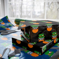 Funny St Patricks Day Wrapping Paper Roll Feckin Eejit Irish Slang Idiot Patty's Day