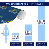 Funny St Patricks Day Wrapping Paper Roll Silliest Goose At The Pub Funny St. Patrick’s Day