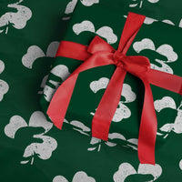 Funny St Patricks Day Dinosaur Shamrock Wrapping Paper Roll