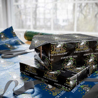 Funny St Patricks Day Raccoon Drinking Beer Wrapping Paper Roll First Of All I Am Delight