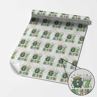 Funny St Patricks Day Six Seven Meme Wrapping Paper Roll Irish American Gift