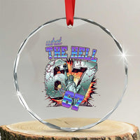 Funny Statue Of Liberty Six Seven Meme Crystal Glass Ornament What The Hell Is 67 Gift - Wonder Print Shop