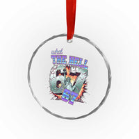 Funny Statue Of Liberty Six Seven Meme Crystal Glass Ornament What The Hell Is 67 Gift - Wonder Print Shop