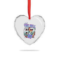 Funny Statue Of Liberty Six Seven Meme Heart Crystal Glass Ornament What The Hell Is 67 Gift - Wonder Print Shop
