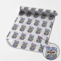 Funny Statue Of Liberty Six Seven Meme Wrapping Paper Roll What The Hell Is 67 Gift - Wonder Print Shop