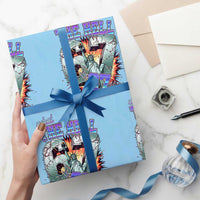 Funny Statue Of Liberty Six Seven Meme Wrapping Paper Roll What The Hell Is 67 Gift - Wonder Print Shop