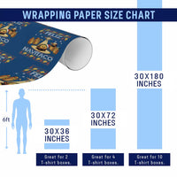 Funny Tacos Christmas Nativity Scene Wrapping Paper Roll Feliz Navitaco Mexican Food - Wonder Print Shop
