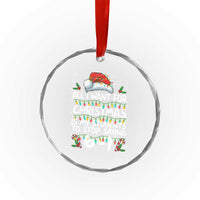 Funny Teacher Christmas 67 Crystal Glass Ornament Students Stop Saying 6-7 Six Seven - Wonder Print Shop