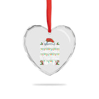 Funny Teacher Christmas 67 Heart Crystal Glass Ornament Students Stop Saying 6-7 Six Seven - Wonder Print Shop