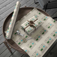 Funny Teacher Summer Break Wrapping Paper Roll First Teach Then Beach Vacation Mode - Wonder Print Shop