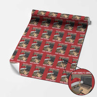Funny Tech Support Cat Christmas Wrapping Paper Roll - undefined