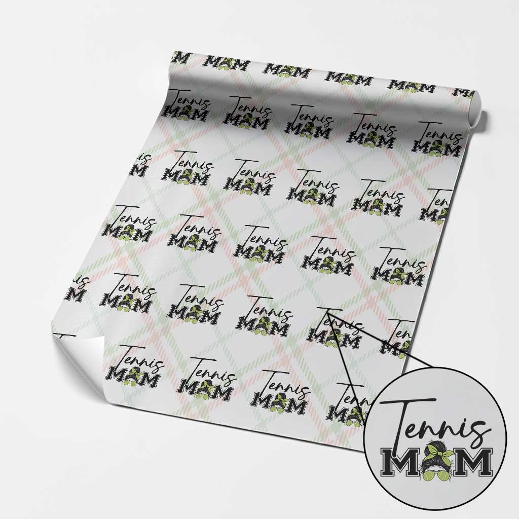 Funny Tennis Player Gift For Tennis Mom Wrapping Paper Roll - Wonder Print Shop