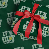 Funny Tennis Player Gift Wrapping Paper Roll It Is Out Of Your Reach - Wonder Print Shop