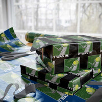 Funny Tennis Quote Wrapping Paper Roll It Was In - Wonder Print Shop