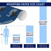 Funny The Lion Does Not Wait 18 Years Wrapping Paper Roll Lion Meme Gen Z Alpha - Wonder Print Shop