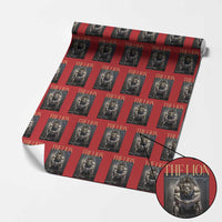 Funny The Lion Doesnt Wipe Wrapping Paper Roll Gen Z Joke Brainrot Raunchy Meme