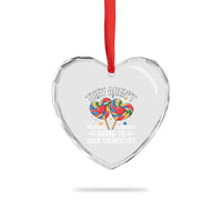 Funny They Arent Going To Suck Themselves Heart Crystal Glass Ornament Inappropriate Adult Humor Lollipop - Wonder Print Shop