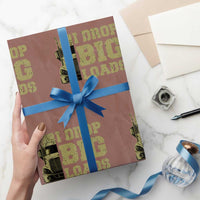 Funny Truck Driver Wrapping Paper Roll I Drop Big Load Funny Big Rig Semi-Trailer Dad - Wonder Print Shop