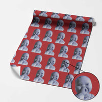 Funny Tuff Baby Giggling Meme Wrapping Paper Roll Viral AI Niche Baby Holding Laugh Face - Wonder Print Shop