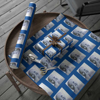 Funny Tuff Baby Giggling Meme Wrapping Paper Roll Viral AI Niche Baby Holding Laugh Photo - Wonder Print Shop