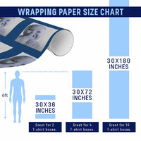 Funny Tuff Baby Giggling Meme Wrapping Paper Roll Viral AI Niche Baby Holding Laugh Photo - Wonder Print Shop