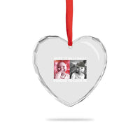 Funny Tuff Baby Grindset Meme Heart Crystal Glass Ornament Born to Dilly Dally Forced to Lock In - Wonder Print Shop