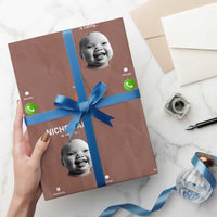 Funny Tuff Baby Meme Wrapping Paper Roll Tell ‘Em Son AI Niche Baby Motion Holding Laugh - Wonder Print Shop