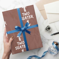 Funny Two Seater Wrapping Paper Roll Dirty Adult Humor Offensive Gag - Wonder Print Shop