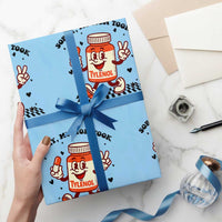 Funny Tylenol Joke Wrapping Paper Roll Please Be Patient My Mom Took Tylenol - Wonder Print Shop