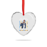 Funny Ugly Hanukkah Heart Crystal Glass Ornament Sandler So Much Funukah To Celebrate Hanukkah - Wonder Print Shop