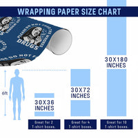 Funny Unholy Nun Wrapping Paper Roll Please Do Not Feed The Whores Drugs