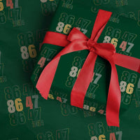Funny Vintage 80s Style 86 47 2024 Retro Wrapping Paper Roll - Wonder Print Shop