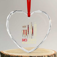 Funny We The People Serve No King In American Heart Crystal Glass Ornament Vintage Betsy Ross Flag - Wonder Print Shop