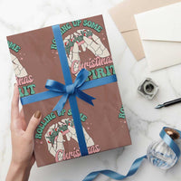 Funny Weed Christmas Wrapping Paper Roll Rolling Up Some Christmas Spirit Skeleton Hand - Wonder Print Shop