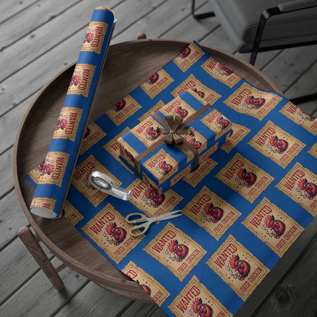Funny Weed Lover Cannabis 420 Wrapping Paper Roll Fried Chicken - Wonder Print Shop