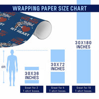 Funny Welding Welder Wife Girlfriend Wrapping Paper Roll - Wonder Print Shop