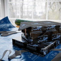 Funny Whale Shark Christian Bible Jonah 1:17 Wrapping Paper Roll Get In Loser We're Doing God's Will