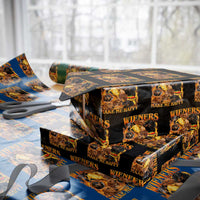 Funny Wiener Dog Wrapping Paper Roll Vintage Bootleg Gift For Dachshund Lover - Wonder Print Shop