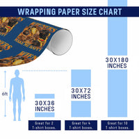 Funny Wiener Dog Wrapping Paper Roll Vintage Bootleg Gift For Dachshund Lover - Wonder Print Shop
