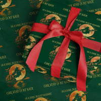 Funny Witch Wrapping Paper Roll On A Dark Desert Highway Cool Wind In My Hair - Wonder Print Shop