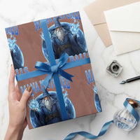 Funny Wizard Wrapping Paper Roll Mana is Stored in The Balls Magician Sorcerer Witcher - Wonder Print Shop