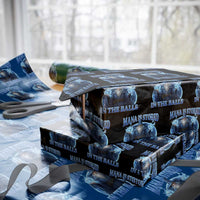 Funny Wizard Wrapping Paper Roll Mana is Stored in The Balls Magician Sorcerer Witcher - Wonder Print Shop