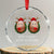 Funny Xmas Chest Joke Crystal Glass Ornament Stop Staring At My Reindeers Merry Titmas Boobs - Wonder Print Shop
