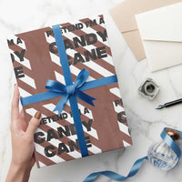 Funny Xmas Costume Wrapping Paper Roll Pretend I'm A Candy Cane