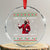 Funny Xmas Crystal Glass Ornament Aint No Party Like A Diddy Party - Wonder Print Shop
